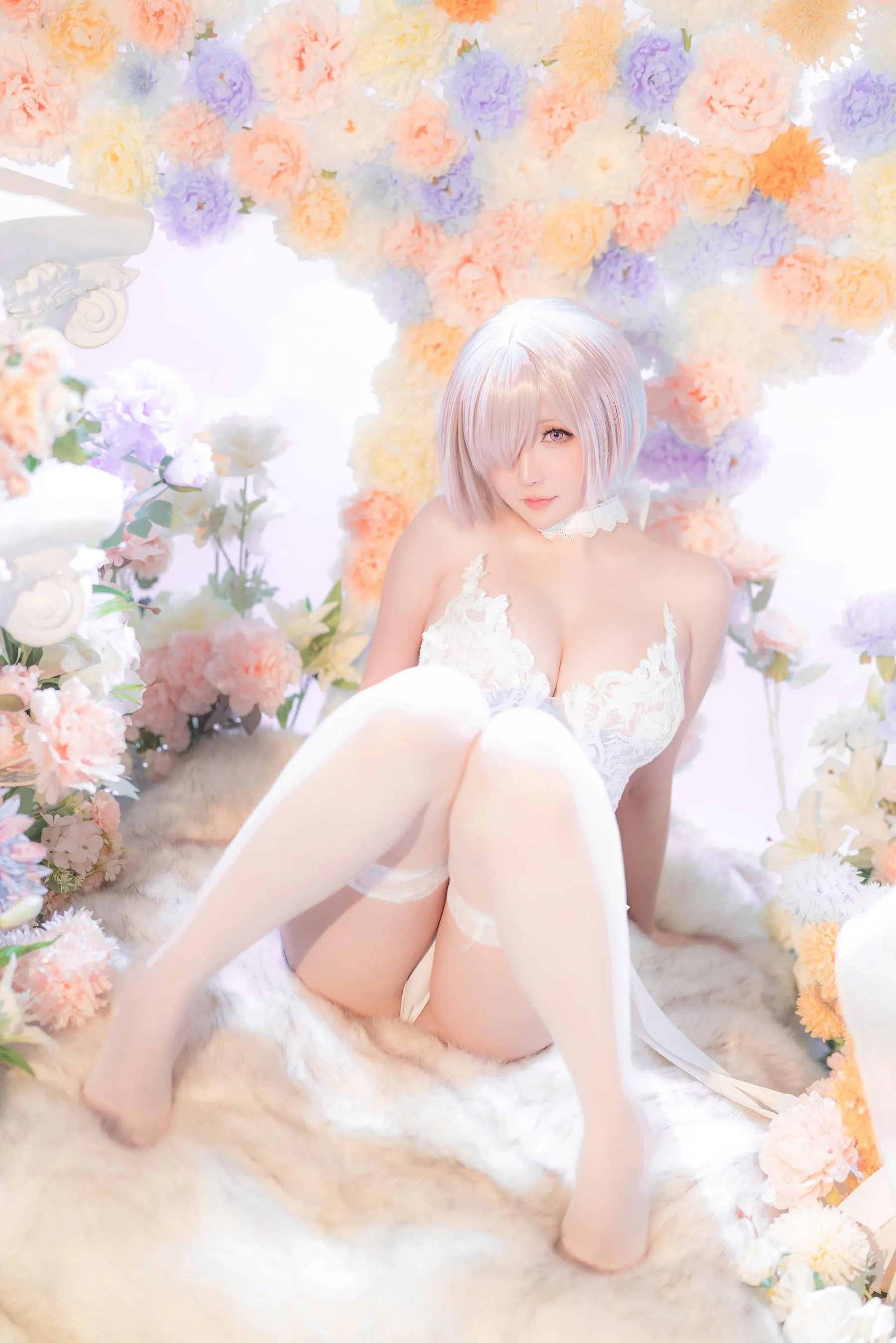 星之迟迟 – NO.141 FGO-玛修同人婚纱 [79P]插图1